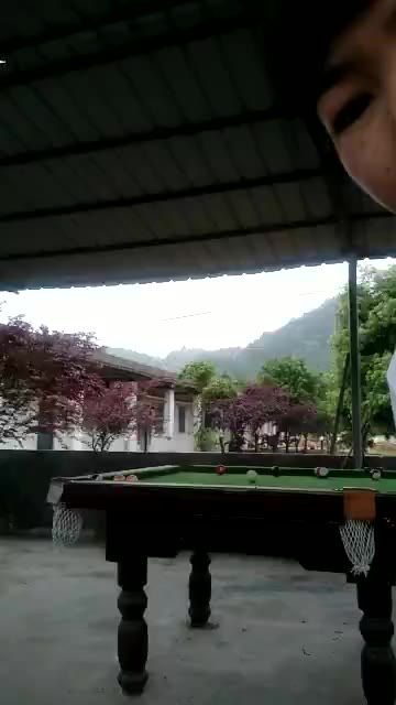 老师:推白球练了15天，这视频未达标，请老师指出问题，下次再交作业