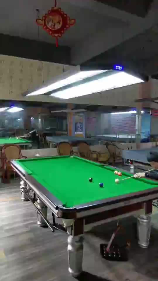 台球厅装修，很吵，教练见谅。